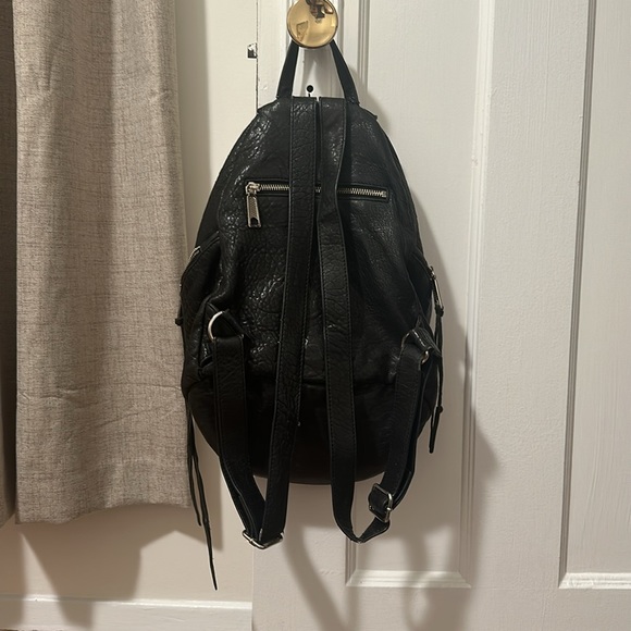 Rebecca Minkoff Julian Leather Backpack - Black